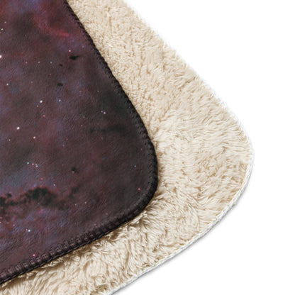 Rosette Nebula - Ultra Soft Sherpa blanket