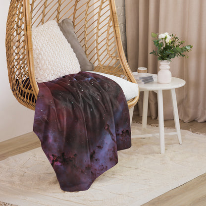 Rosette Nebula - Ultra Soft Sherpa blanket