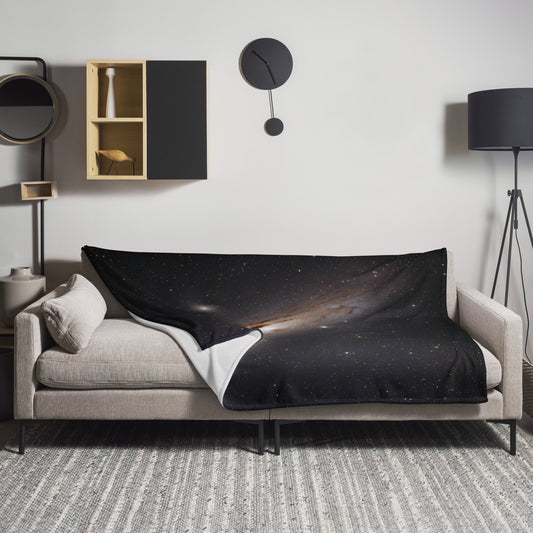 Our Neighbor, The Andromeda Galaxy - Throw Blanket